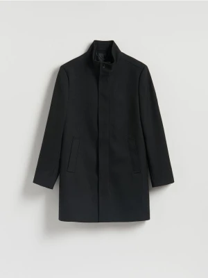 Reserved - Płaszcz z wiskozą - czarny