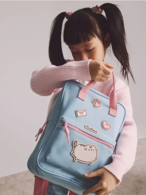 Reserved - Plecak Pusheen - jasnoniebieski