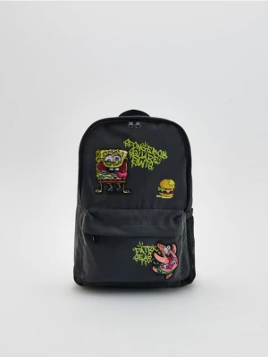 Reserved - Plecak SpongeBob - ciemnoszary