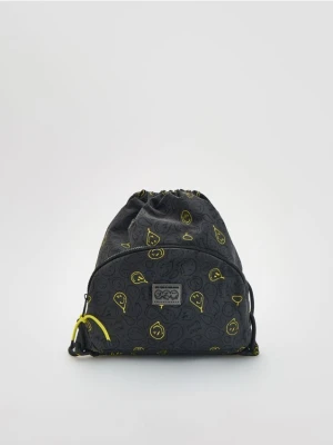 Reserved - Plecak worek SmileyWorld® - czarny