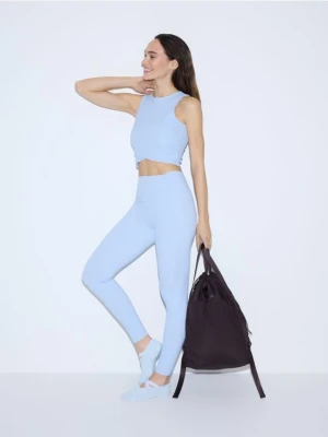 Reserved - Plecak worek z kieszeniami - ciemnobrązowy