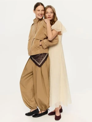 Reserved - Plecione baleriny - czarny