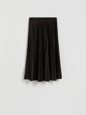 Reserved - Plisowana spódnica - wielobarwny