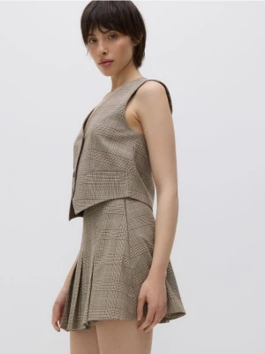 Reserved - Plisowane spódnico-szorty - wielobarwny