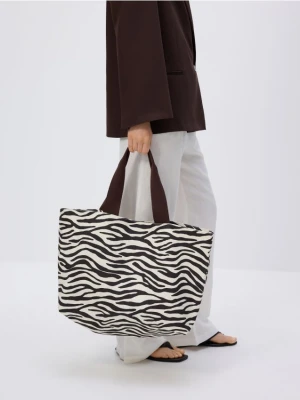 Zdjęcie produktu Reserved - Płócienna torebka shopper - wielobarwny