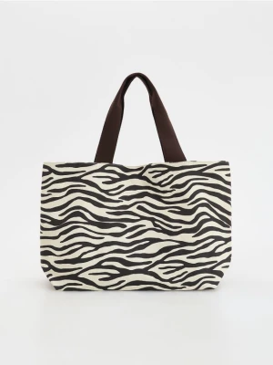 Zdjęcie produktu Reserved - Płócienna torebka shopper - wielobarwny