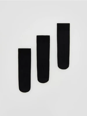 Reserved - Podkolanówki z mikrofibry - czarny