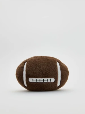 Reserved - Poduszka piłka rugby - brązowy