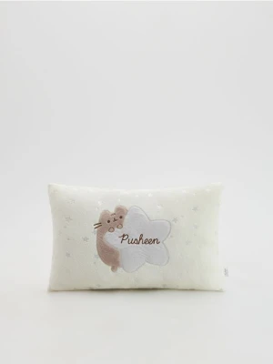 Reserved - Poduszka Pusheen - złamana biel