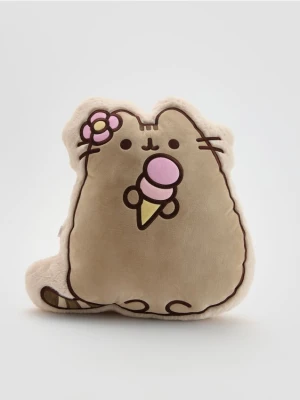 Reserved - Poduszka Pusheen - złamana biel