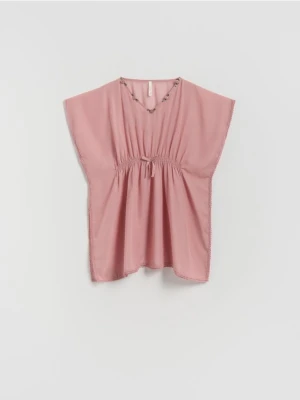 Reserved - Poncho plażowe - brudny róż