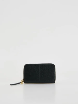Reserved - Portfel na zamek - czarny