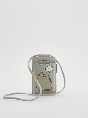 Reserved - Portfel Pusheen - jasnoszary