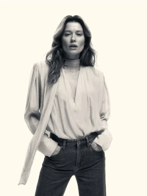 Reserved - Posrebrzane naszyjniki z cyrkoniami - srebrny