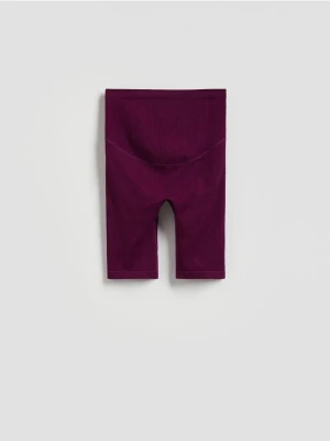 Reserved - Prążkowane kolarki - fioletowy