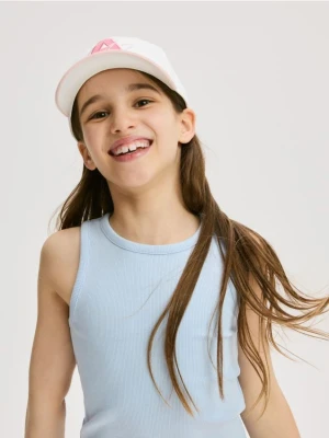 Zdjęcie produktu Reserved - Prążkowany top - jasnoniebieski