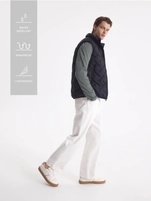 Reserved - Puchowa kamizelka - czarny