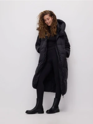 Reserved - Puchowa kurtka z kapturem - czarny