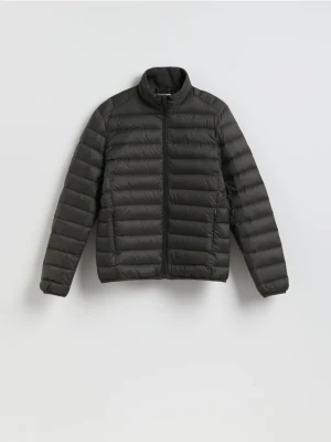 Reserved - Puchowa kurtka z pokrowcem - zielony