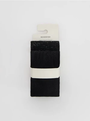 Reserved - Rajstopy 2 pack - czarny