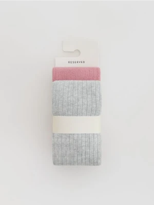 Reserved - Rajstopy 2 pack - jasnofioletowy