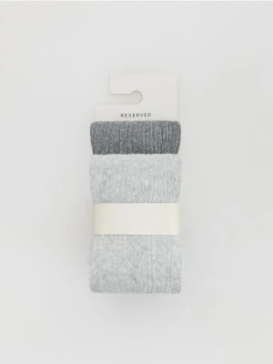 Reserved - Rajstopy 2 pack - jasnoszary