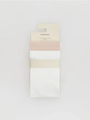 Reserved - Rajstopy 2 pack - pastelowy róż