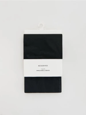 Reserved - Rajstopy z motywem serca 20 DEN - czarny