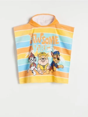 Reserved - Ręcznik kąpielowy z kapturem Psi Patrol - pomarańczowy