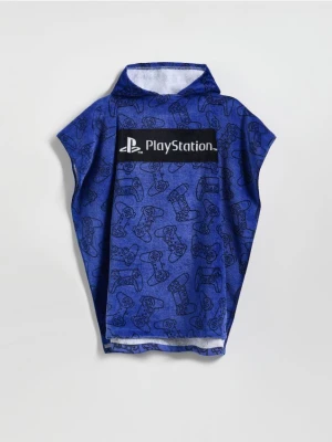 Reserved - Ręcznik plażowy Playstation - granatowy