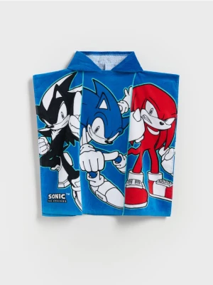 Reserved - Ręcznik plażowy Sonic - granatowy