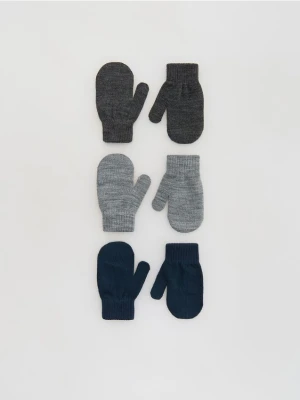 Reserved - Rękawiczki 3 pack - wielobarwny