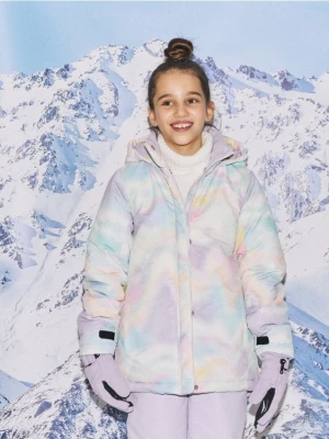 Reserved - Rękawiczki narciarskie - lawendowy