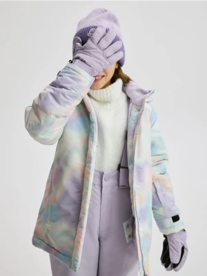 Reserved - Rękawiczki narciarskie - lawendowy