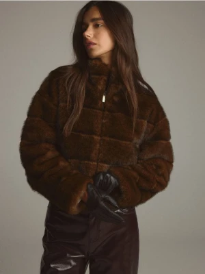 Reserved - Rękawiczki z owczej skóry - czarny