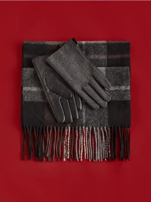 Reserved - Rękawiczki z wełną - czarny