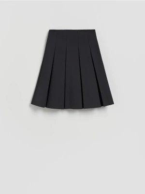 Reserved - Rozkloszowana spódnica midi - zielony