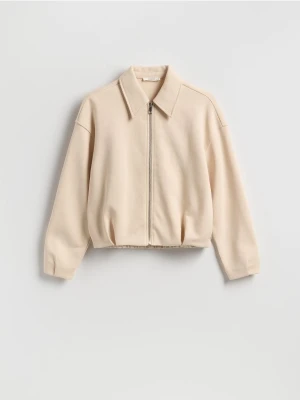 Reserved - Rozpinana bluza - beżowy
