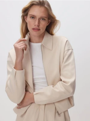 Reserved - Rozpinana bluza - beżowy