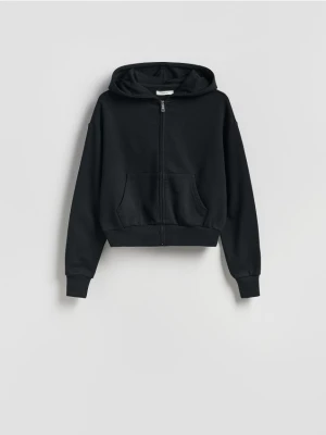 Reserved - Rozpinana bluza - czarny