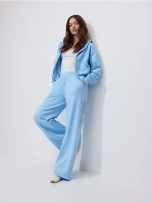 Reserved - Rozpinana bluza - jasnoniebieski