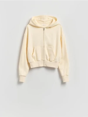 Reserved - Rozpinana bluza - kremowy