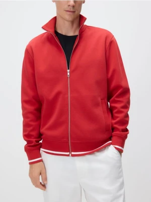 Reserved - Rozpinana bluza ze stójką - czerwony