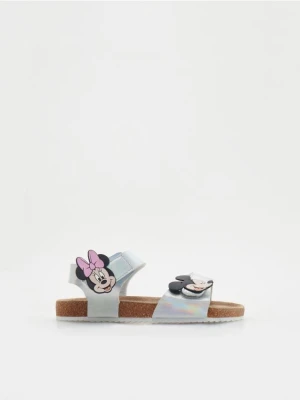 Reserved - Sandały Mickey Mouse - srebrny