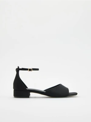 Reserved - Sandały na obcasie - czarny