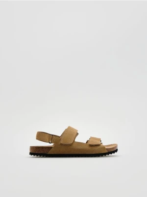 Reserved - Sandały na rzepy - beżowy