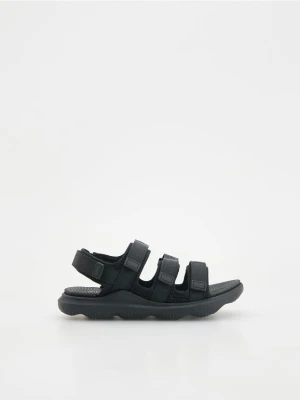 Reserved - Sandały na rzepy - czarny