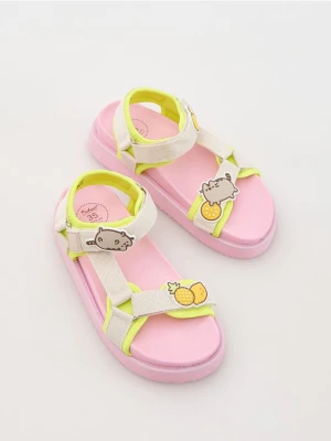 Reserved - Sandały Pusheen - wielobarwny