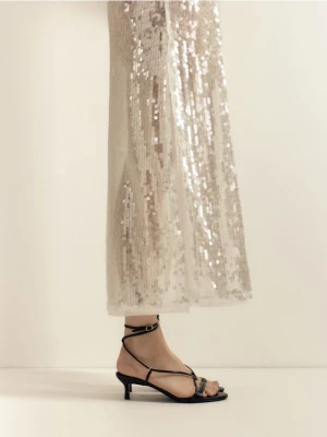 Zdjęcie produktu Reserved - Sandały z paskami - czarny