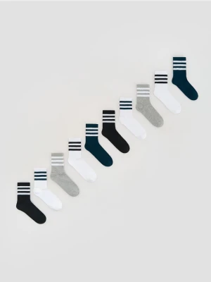 Reserved - Skarpetki 10 pack - granatowy